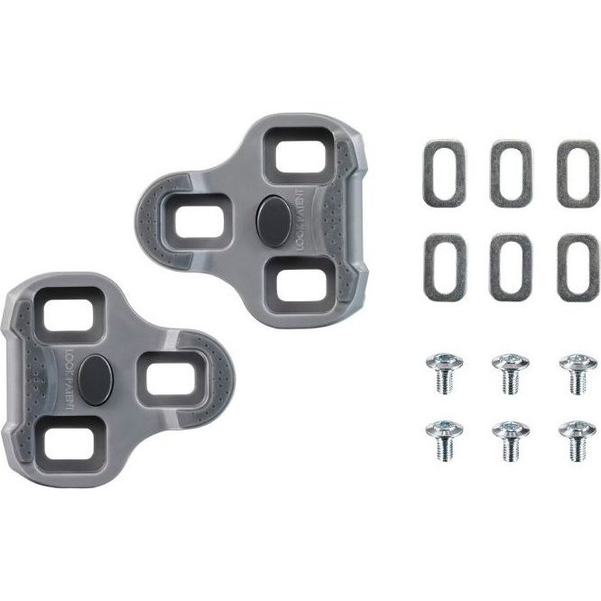 Look Keo Grip Grey Cleats