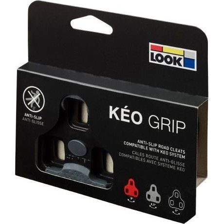 Look Keo Grip Black Cleats