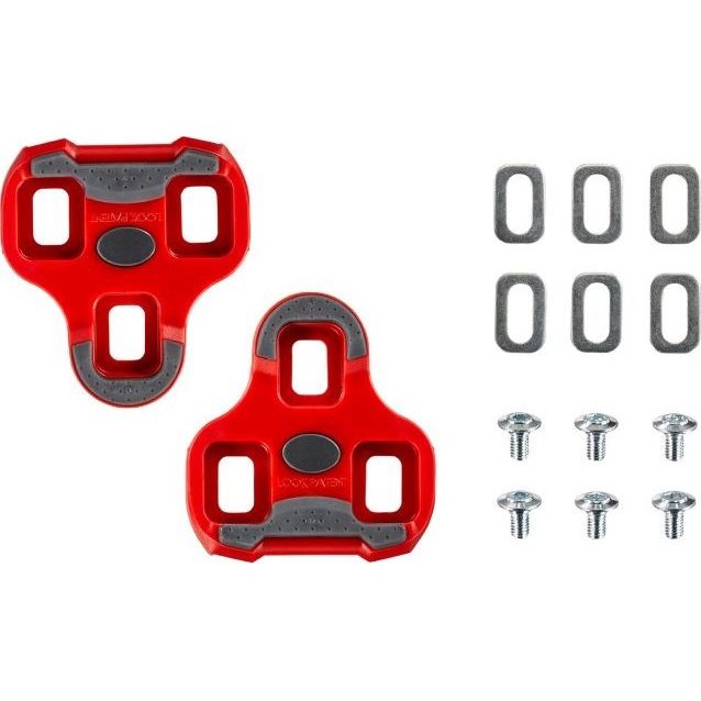 Look Keo Grip Red Cleats
