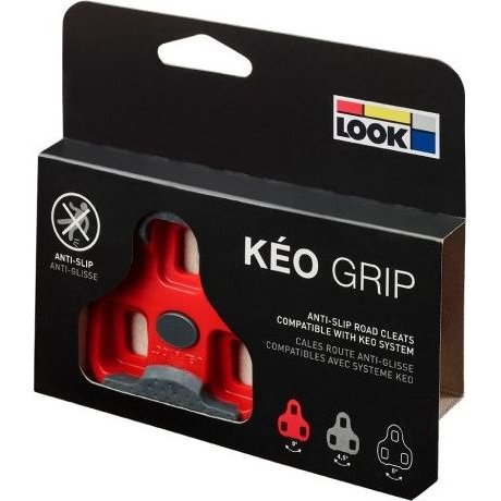 Look Keo Grip Red Cleats