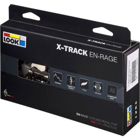 Look X-Track EN-Rage Black MTB Clipless Pedals