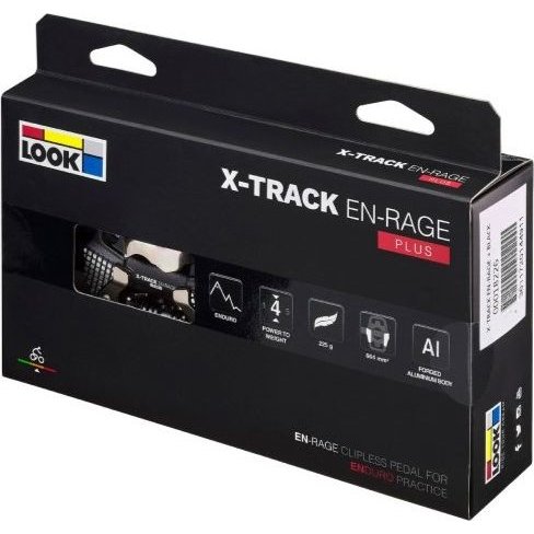 Look X-Track EN-Rage Plus Black MTB Clipless Pedals