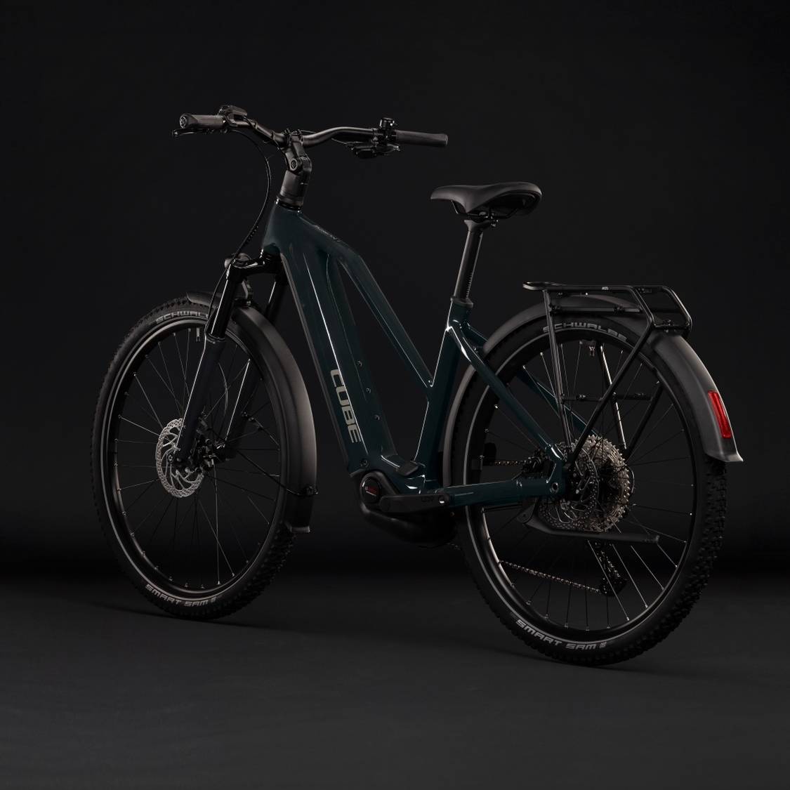 Cube Nuride Hybrid Performance 720 Trapeze Womens Electric City Bike