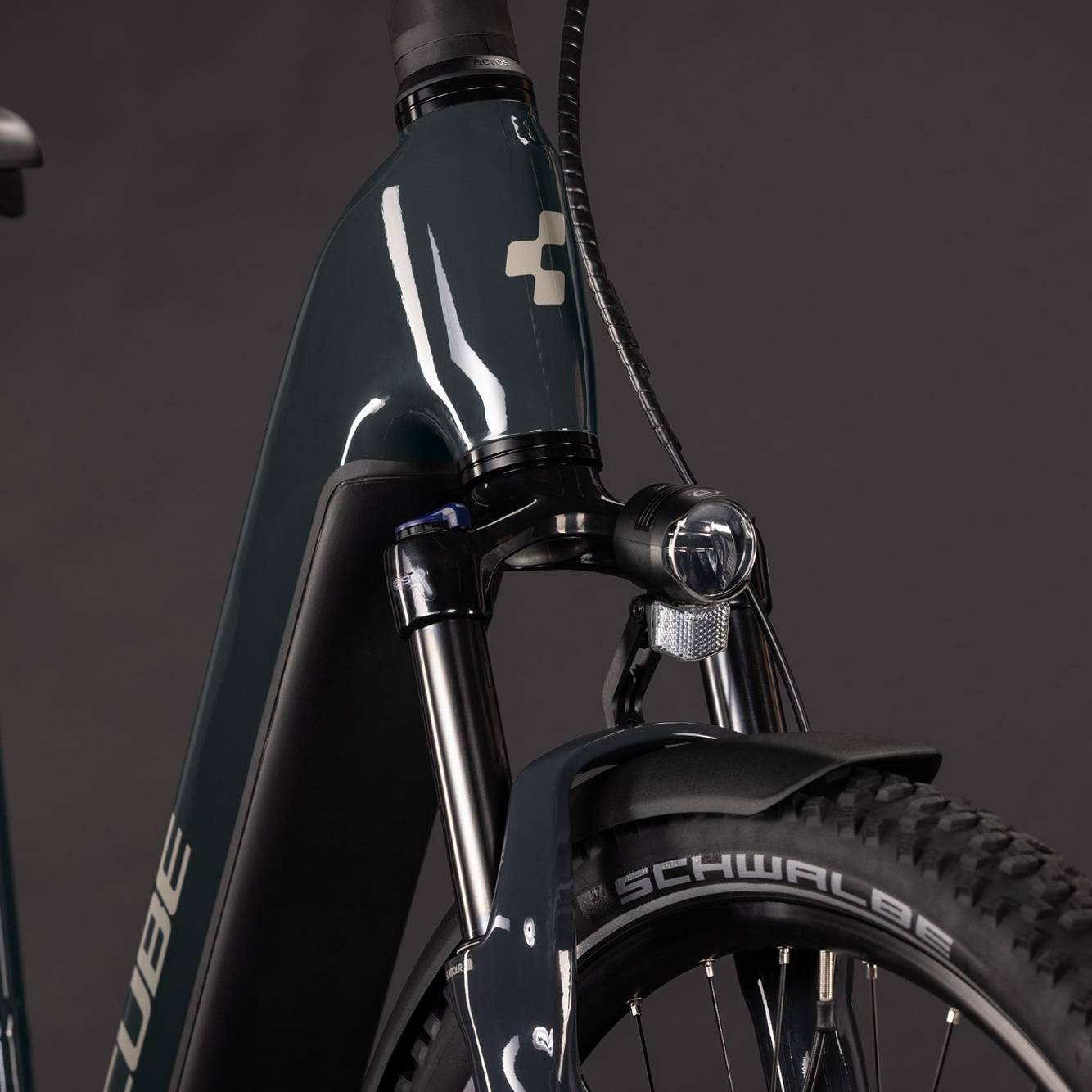 Cube Nuride Hybrid Performance 720 Easy Entry Unisex Electric City Bike
