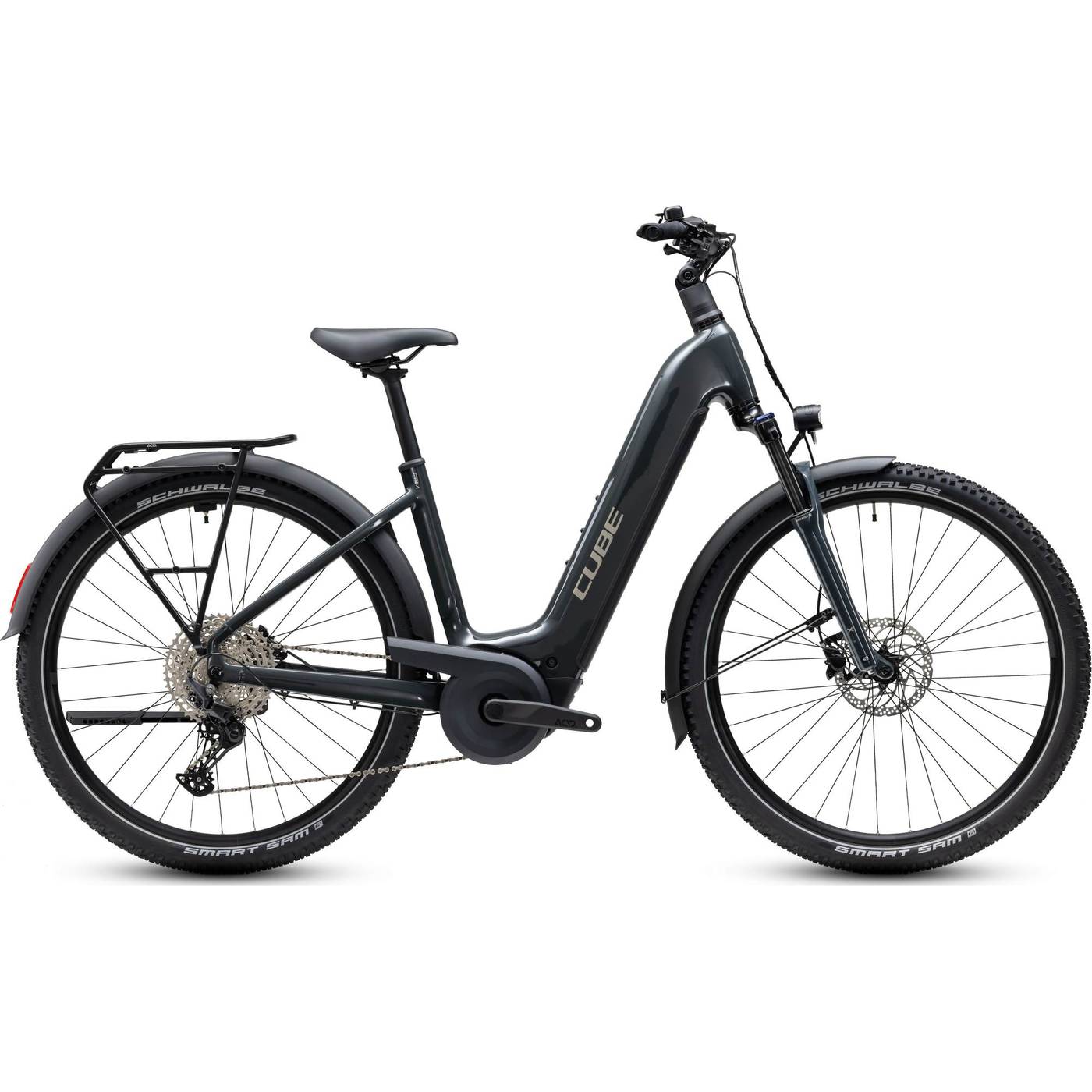 Cube Nuride Hybrid Performance 720 Easy Entry Unisex Electric City Bike