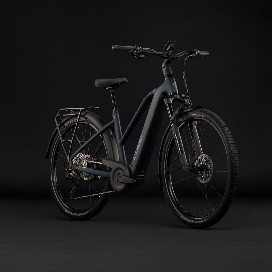 Cube Nuride Hybrid EXC 800 Trapeze Womens Electric City Bike