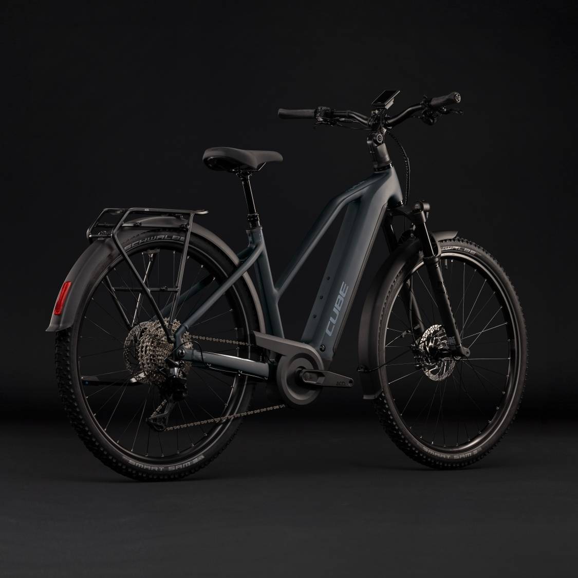 Cube Nuride Hybrid EXC 800 Trapeze Womens Electric City Bike