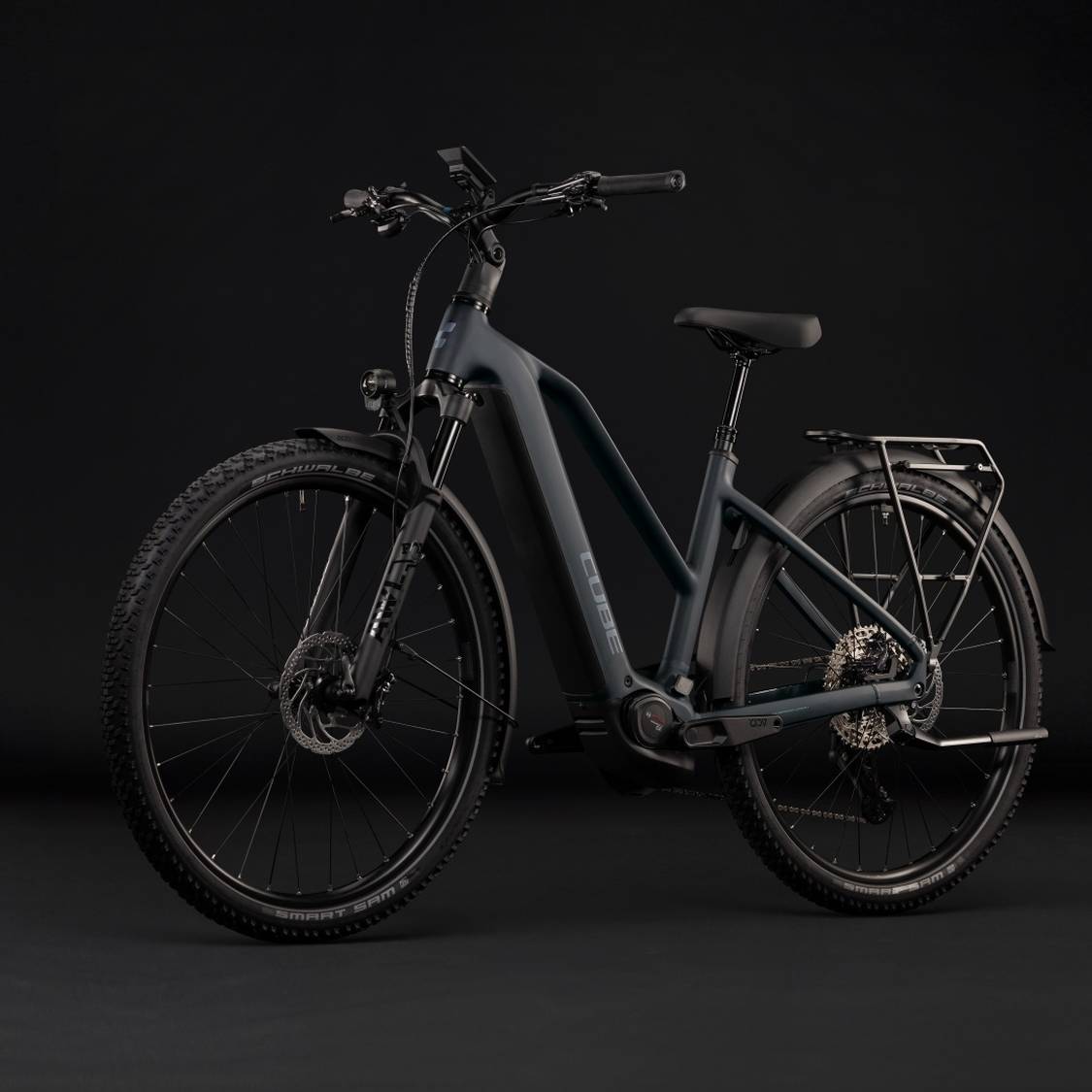 Cube Nuride Hybrid EXC 800 Trapeze Womens Electric City Bike