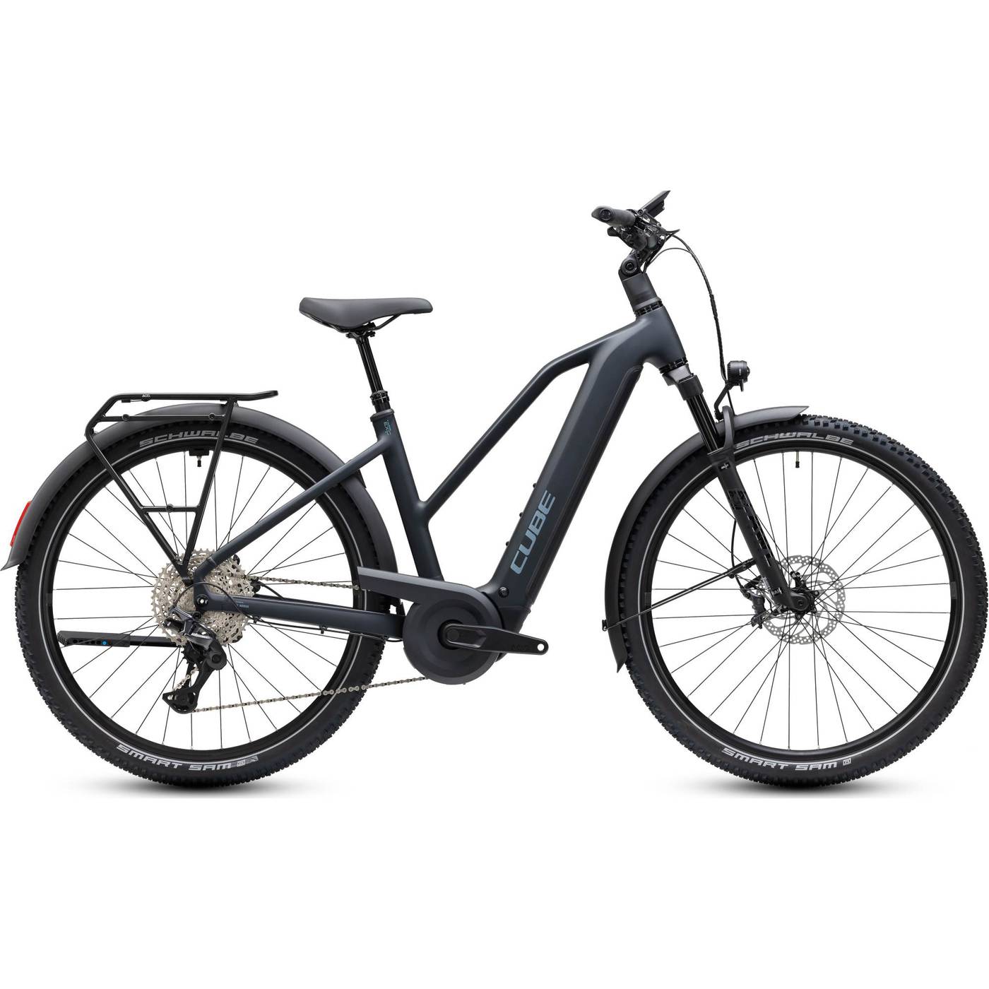 Cube Nuride Hybrid EXC 800 Trapeze Womens Electric City Bike