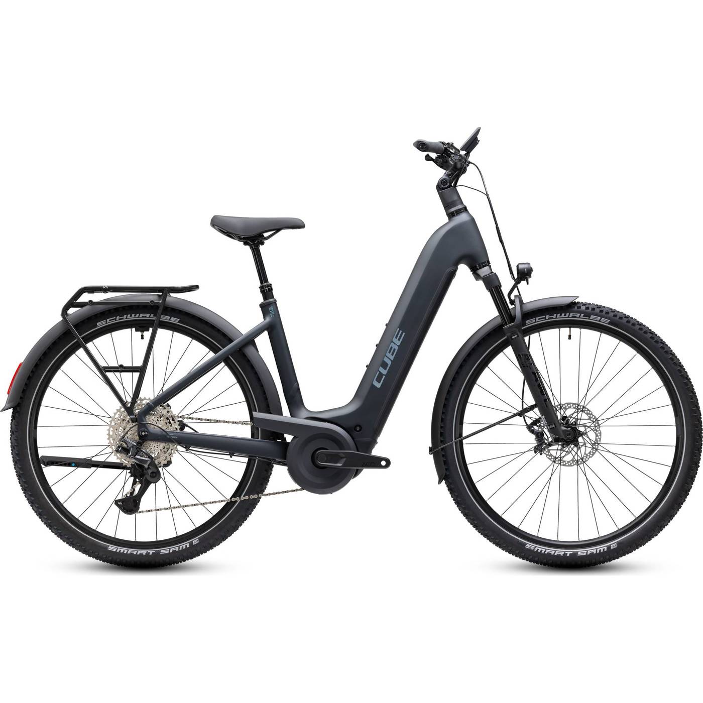 Cube Nuride Hybrid EXC 800 Easy Entry Unisex Electric City Bike