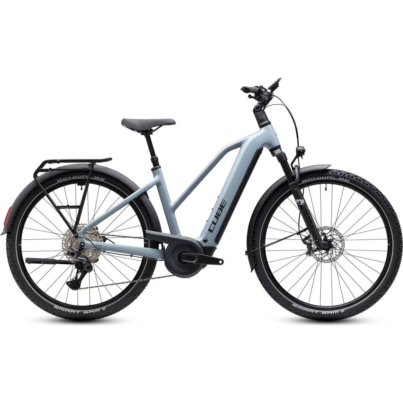 Cube Nuride Hybrid EXC 800 Trapeze Womens Electric City Bike