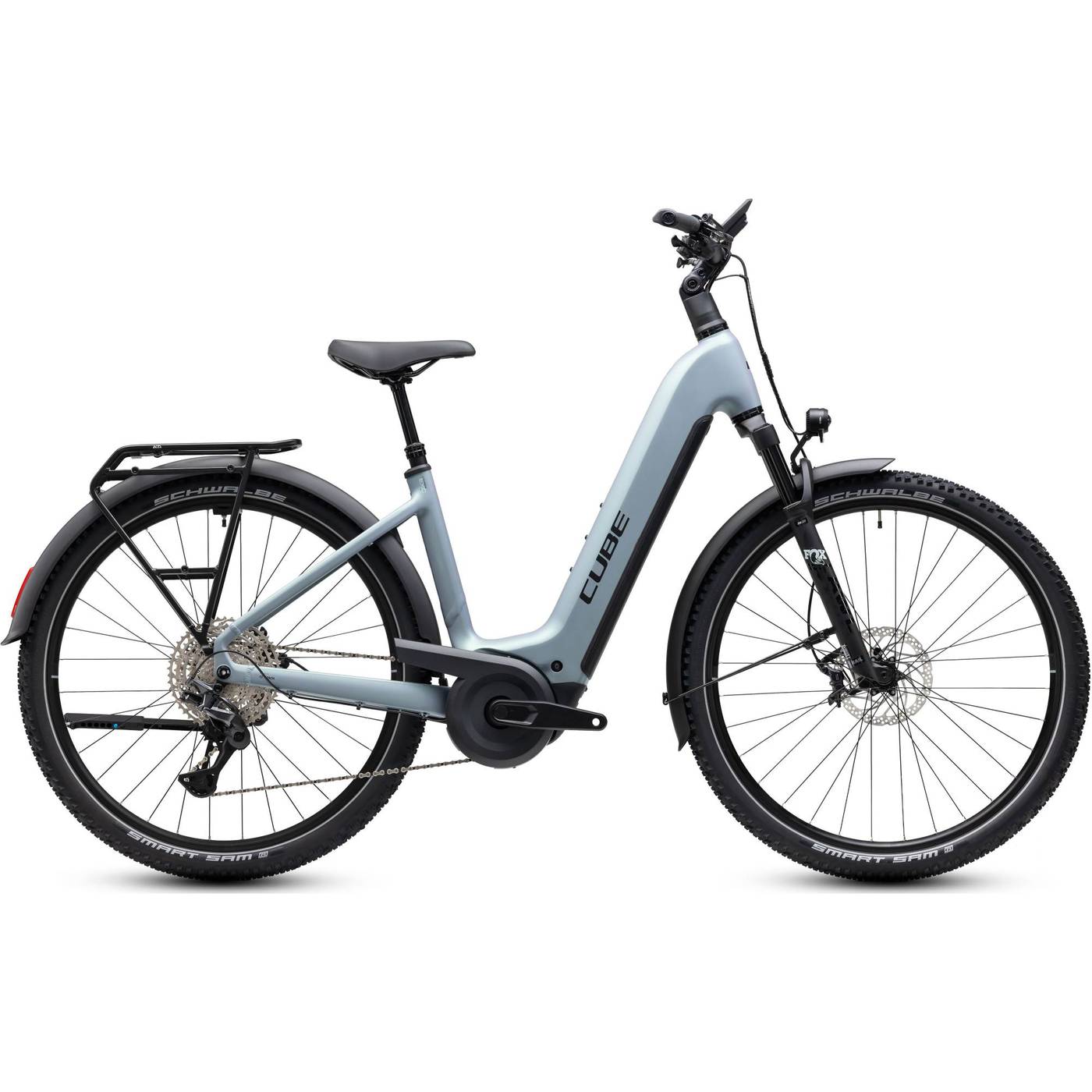 Cube Nuride Hybrid EXC 800 Easy Entry Unisex Electric City Bike