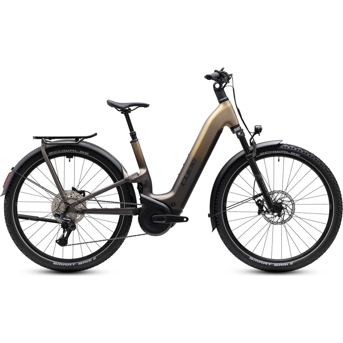 Cube Nuride Hybrid One11 HPC SLX 800 Easy Entry Unisex Electric City Bike