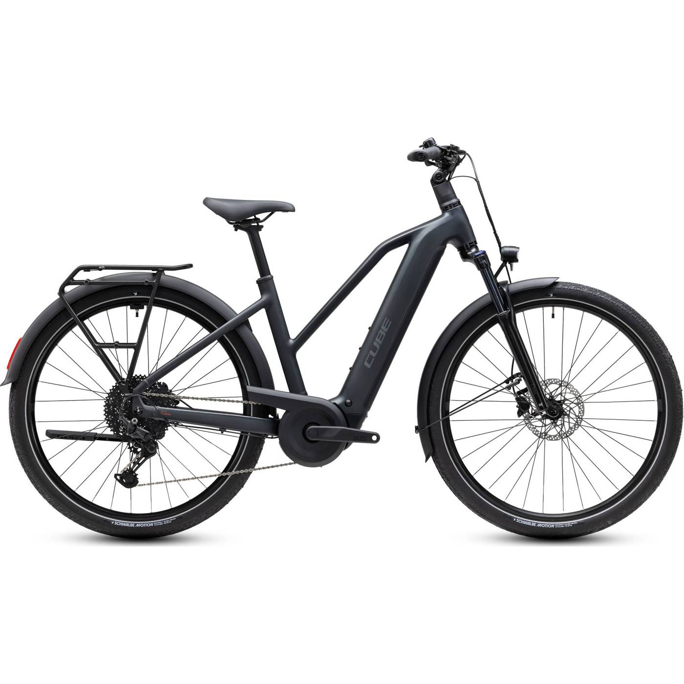Cube Touring Hybrid ONE 600 Trapeze Womens Electric City Bike