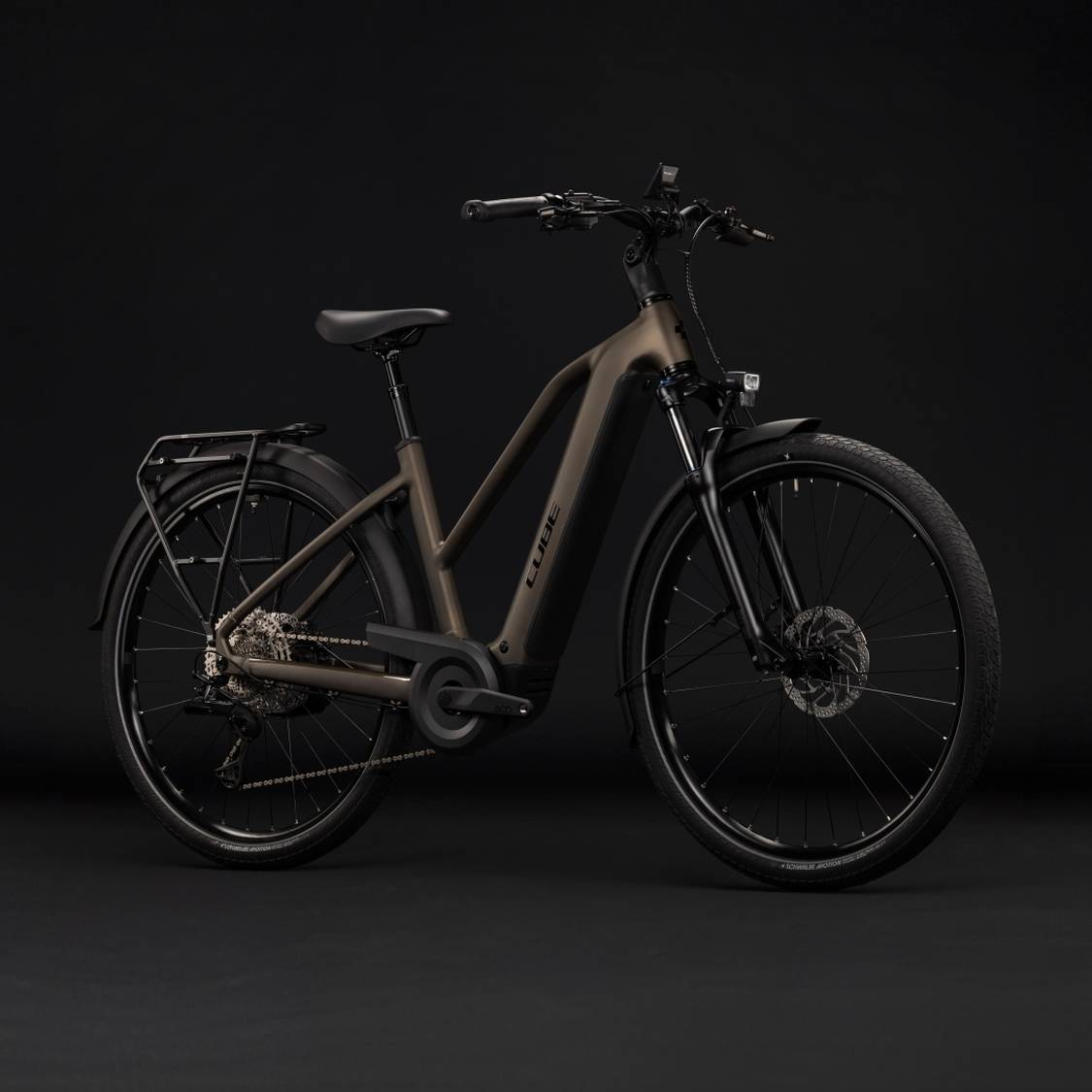 Cube Touring Hybrid PRO 800 Trapeze Womens Electric City Bike