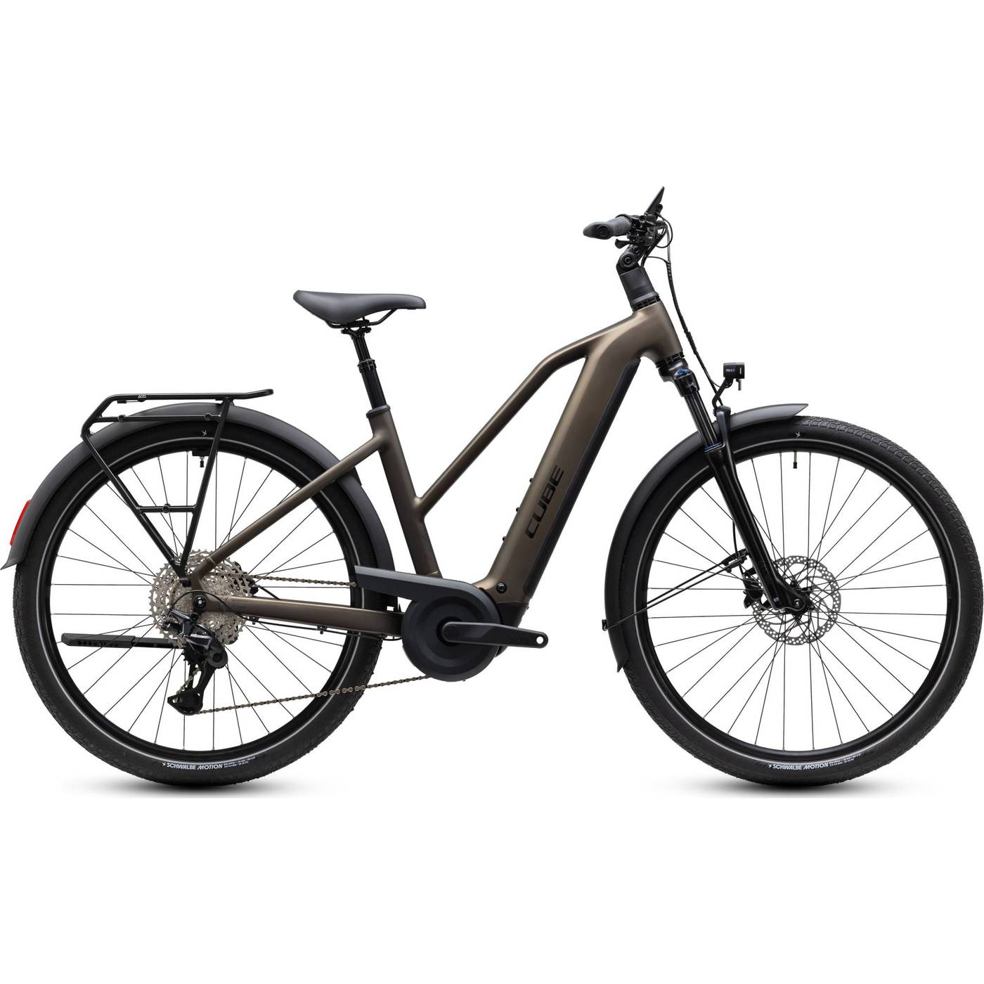 Cube Touring Hybrid PRO 800 Trapeze Womens Electric City Bike