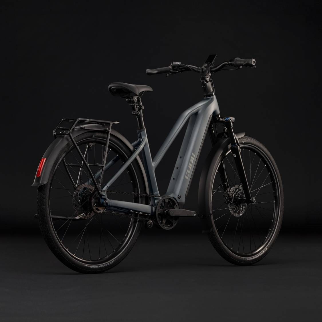 Cube Touring Hybrid Deluxe SLX 800 Trapeze Womens Electric City Bike