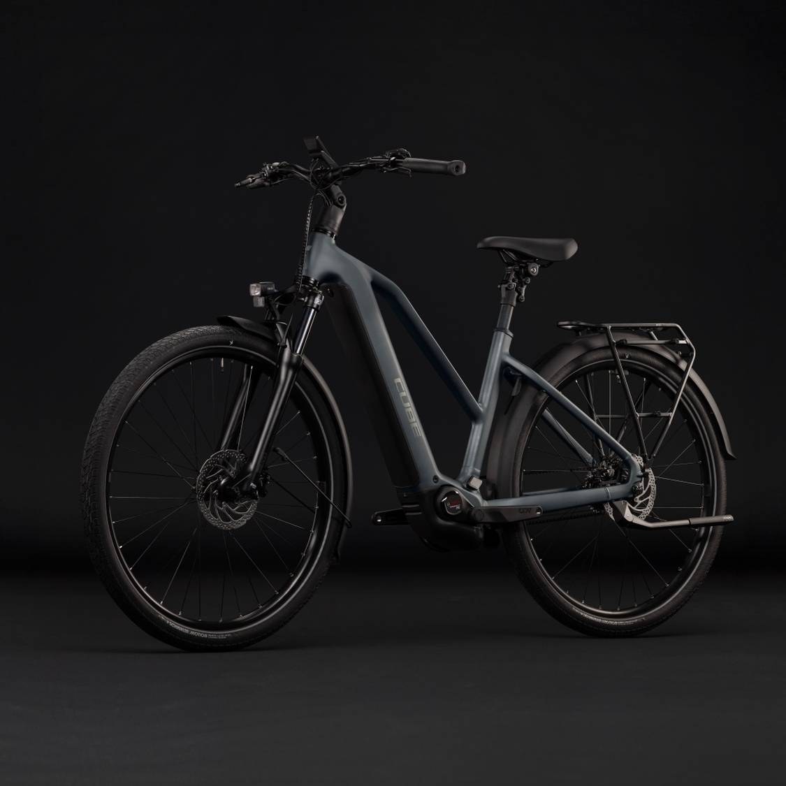 Cube Touring Hybrid Deluxe SLX 800 Trapeze Womens Electric City Bike