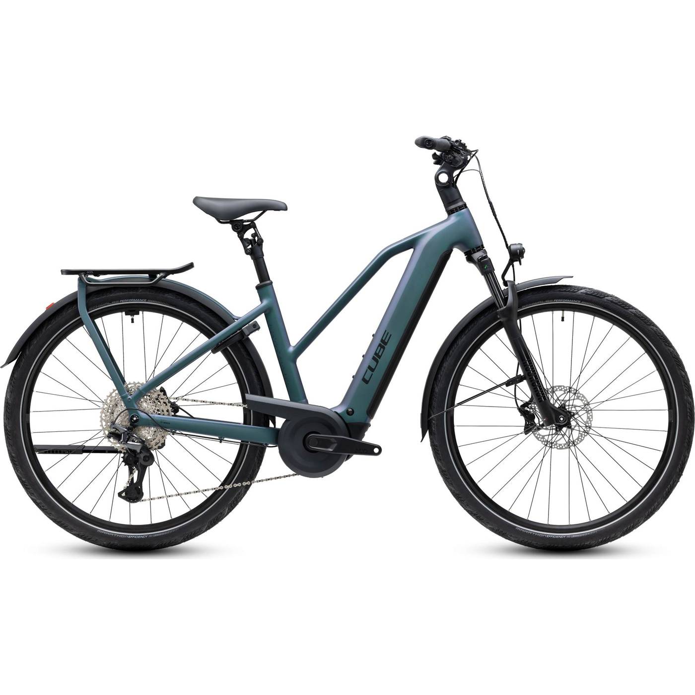 Cube Kathmandu Hybrid PRO 800 Trapeze Womens Electric City Bike