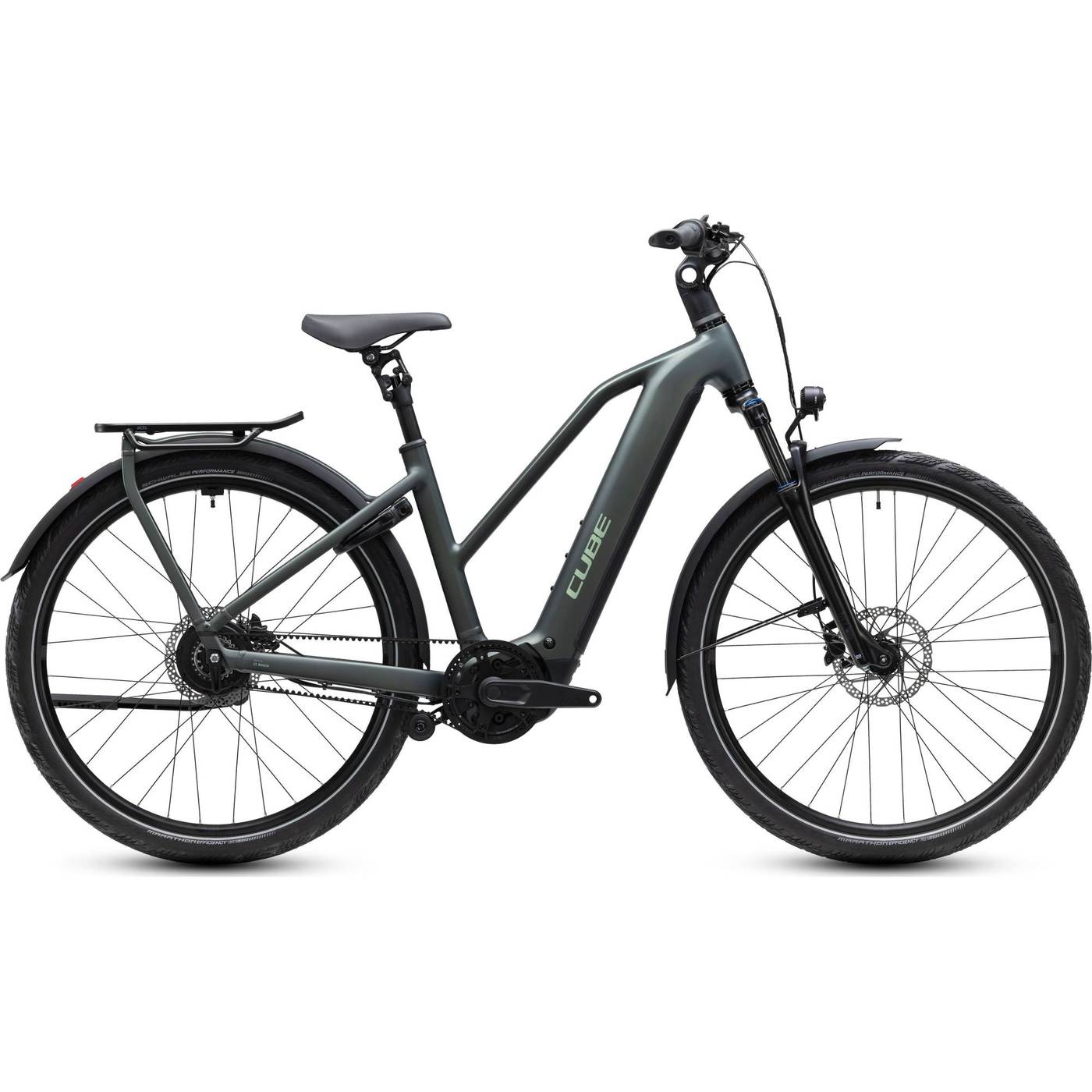 Cube Kathmandu Hybrid Deluxe PRO 800 Trapeze Womens Electric City Bike