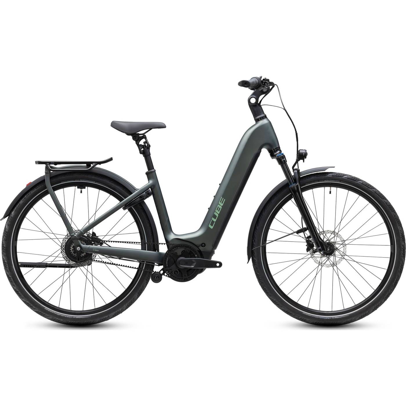 Cube Kathmandu Hybrid Deluxe PRO 800 Easy Entry Unisex Electric City Bike
