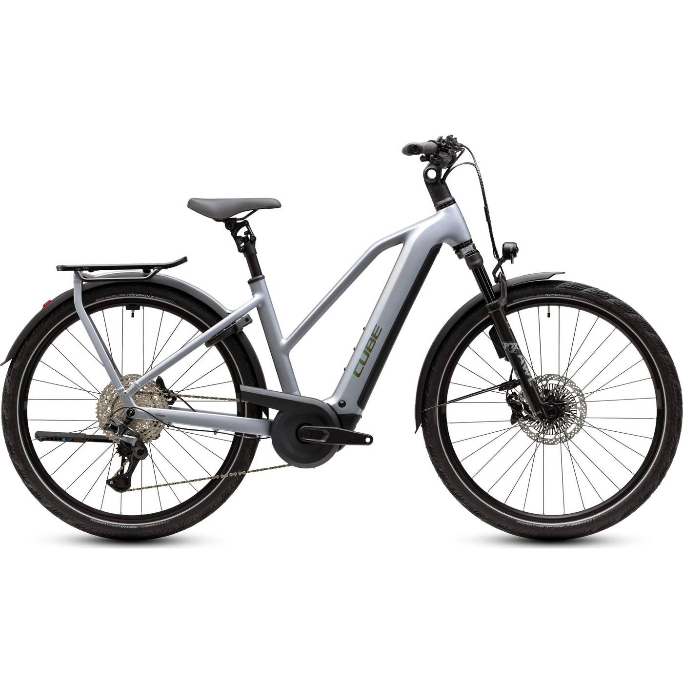 Cube Kathmandu Hybrid EXC 800 Trapeze Womens Electric City Bike