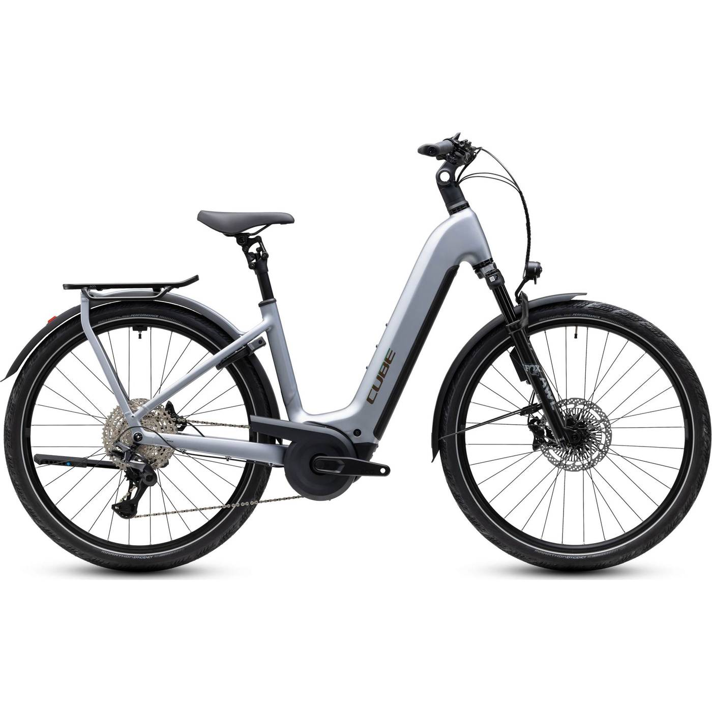 Cube Kathmandu Hybrid EXC 800 Easy Entry Unisex Electric City Bike