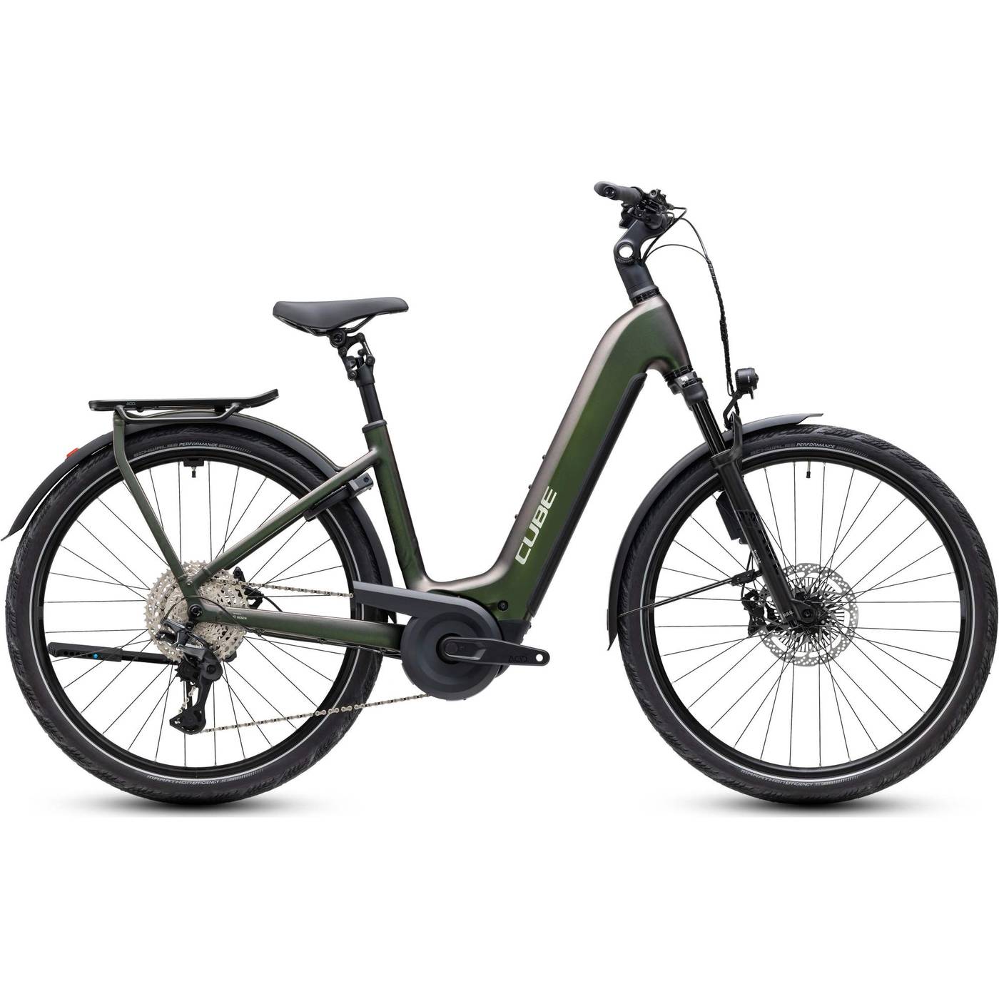 Cube Kathmandu Hybrid EXC 800 Easy Entry Unisex Electric City Bike