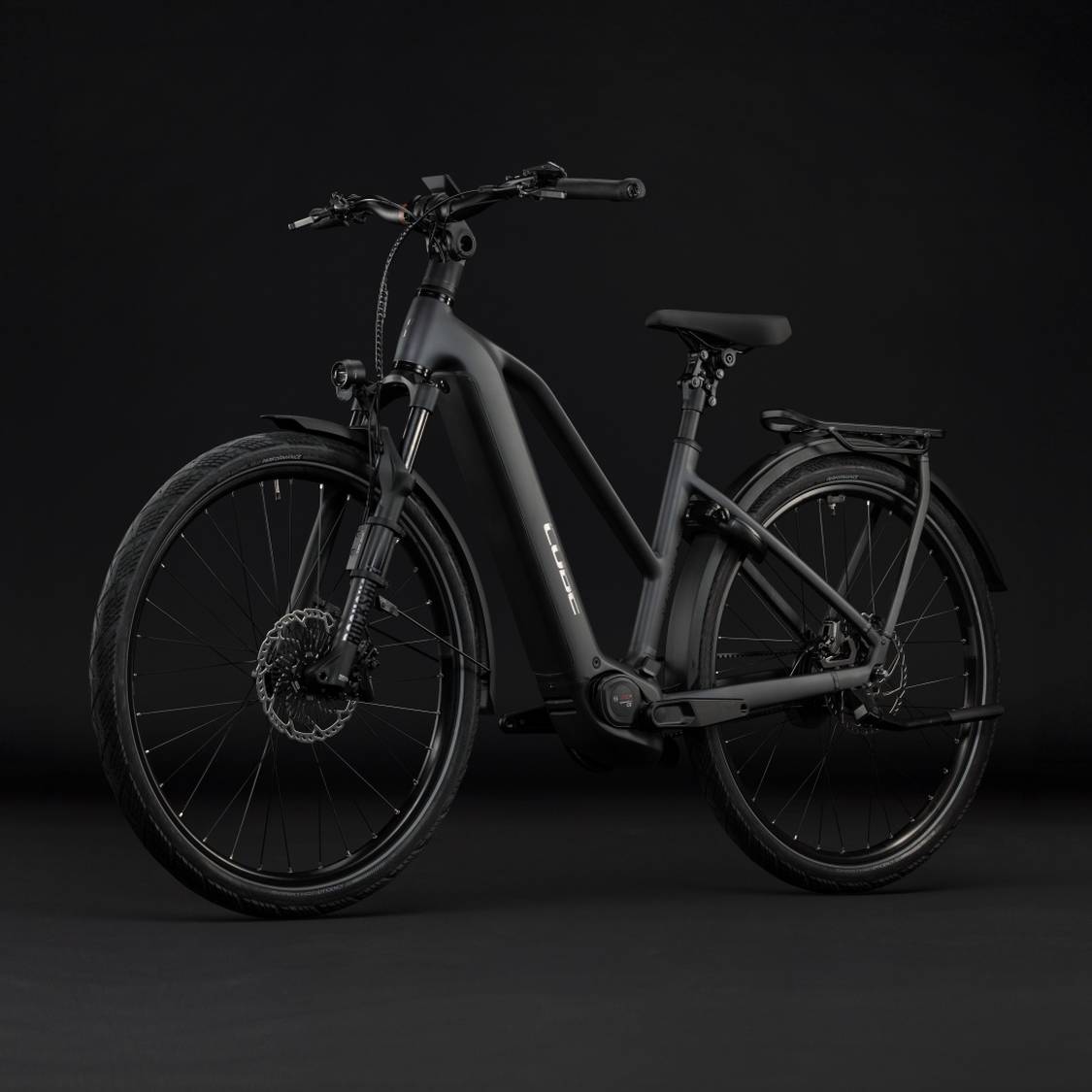 Cube Kathmandu Hybrid Deluxe EXC 800 Trapeze Womens Electric City Bike