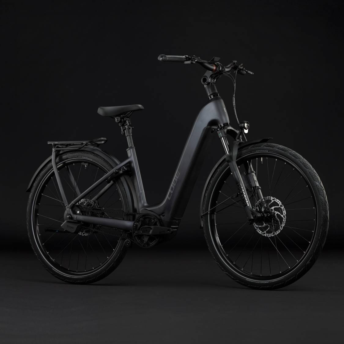 Cube Kathmandu Hybrid Deluxe EXC 800 Easy Entry Unisex Electric City Bike
