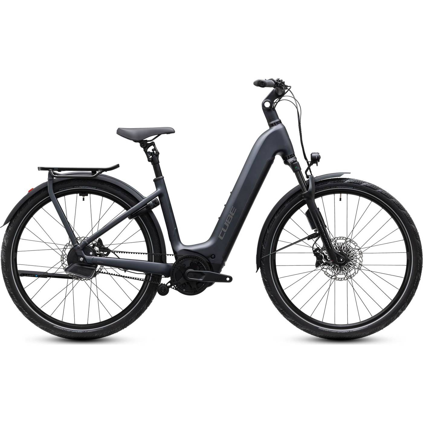 Cube Kathmandu Hybrid Deluxe EXC 800 Easy Entry Unisex Electric City Bike
