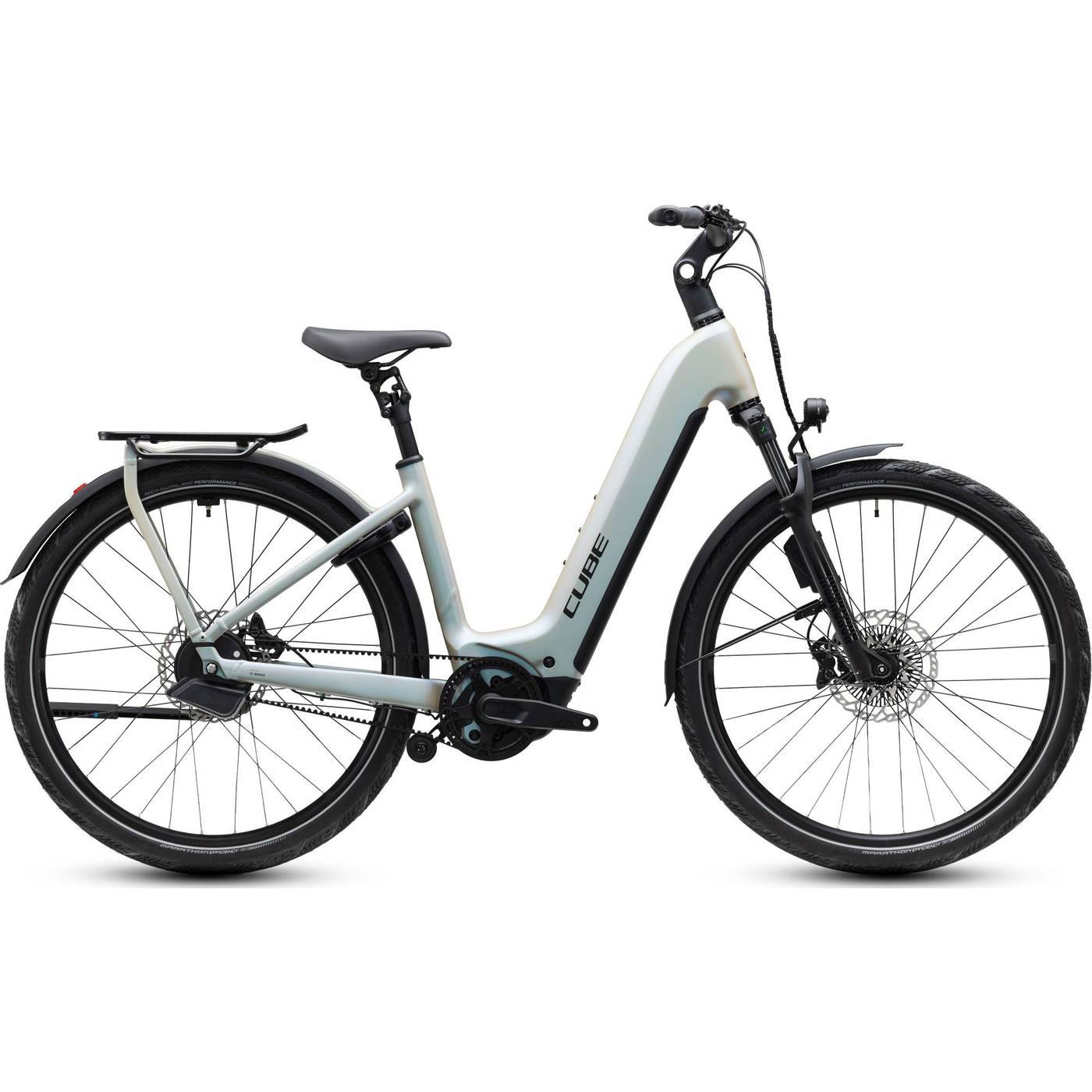 Cube Kathmandu Hybrid Deluxe EXC 800 Easy Entry Unisex Electric City Bike