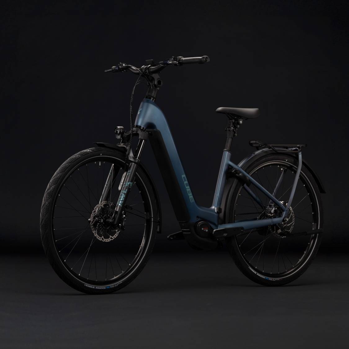 Cube Kathmandu Hybrid Deluxe SLX 800 Easy Entry Unisex Electric City Bike