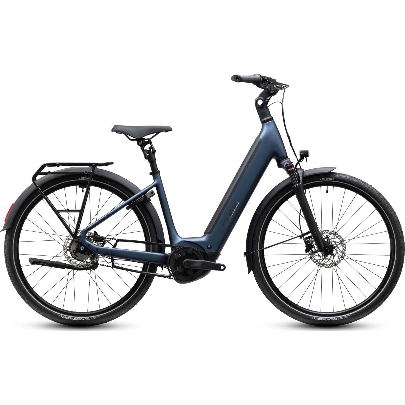 Cube Supreme Hybrid Deluxe ONE 600 Easy Entry Unisex Electric City Bike