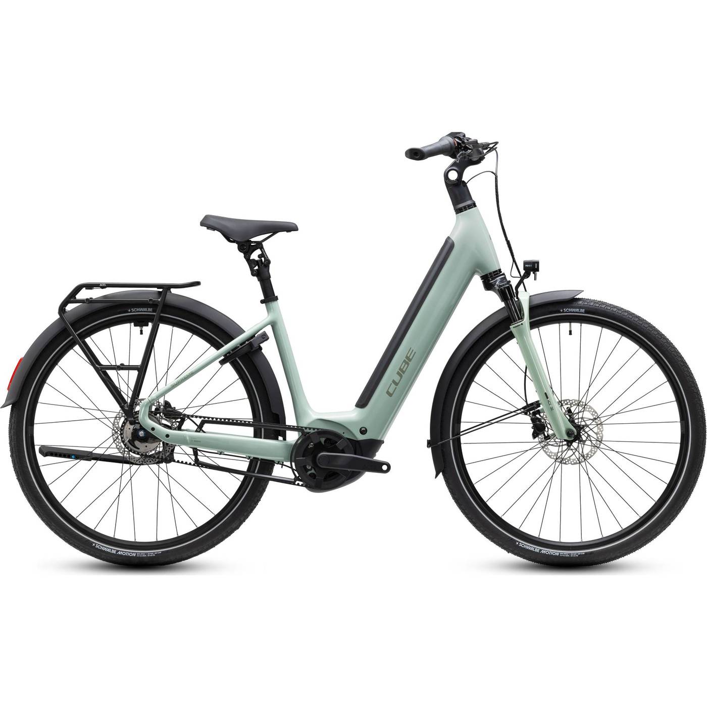 Cube Supreme Hybrid Deluxe ONE 600 Easy Entry Unisex Electric City Bike