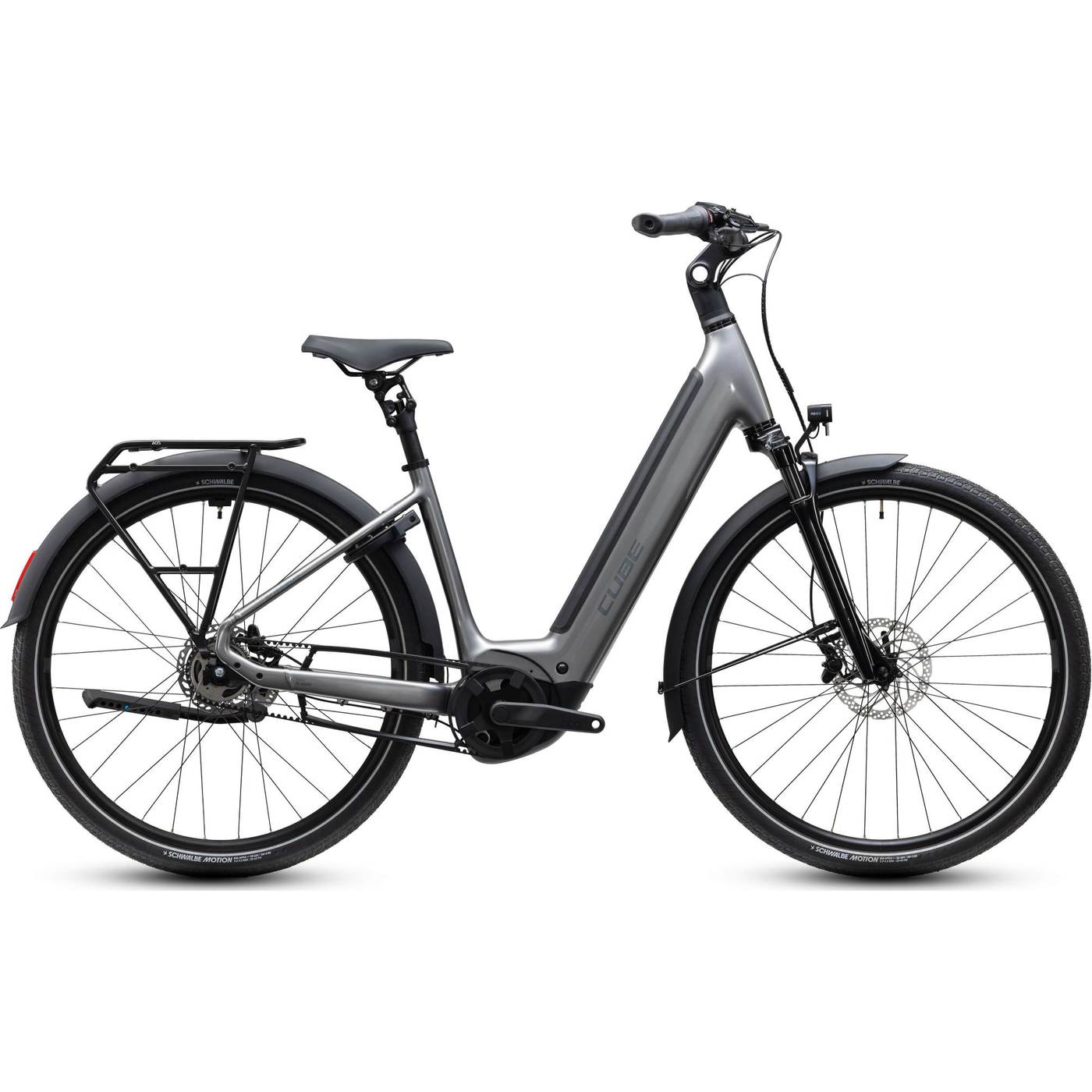Cube Supreme RT Hybrid Deluxe EX 600 Easy Entry Unisex Electric City Bike
