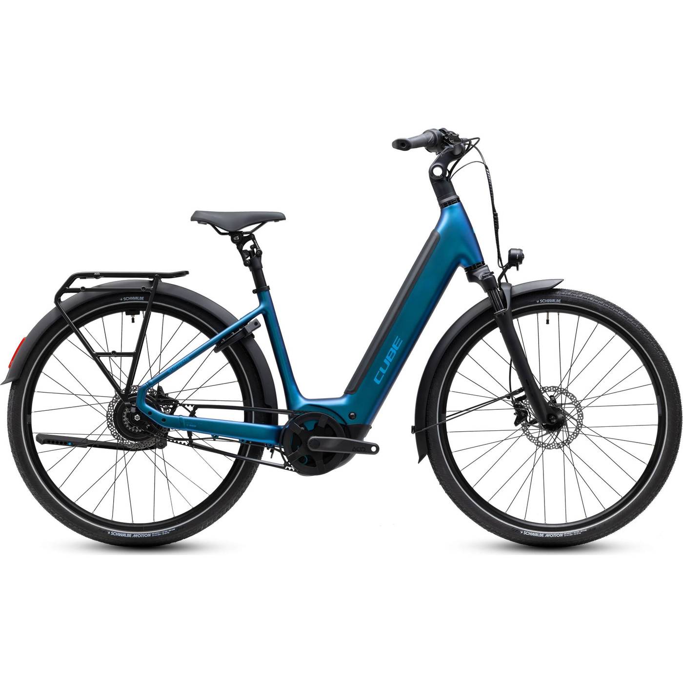 Cube Supreme Hybrid Deluxe PRO 600 Easy Entry Unisex Electric City Bike
