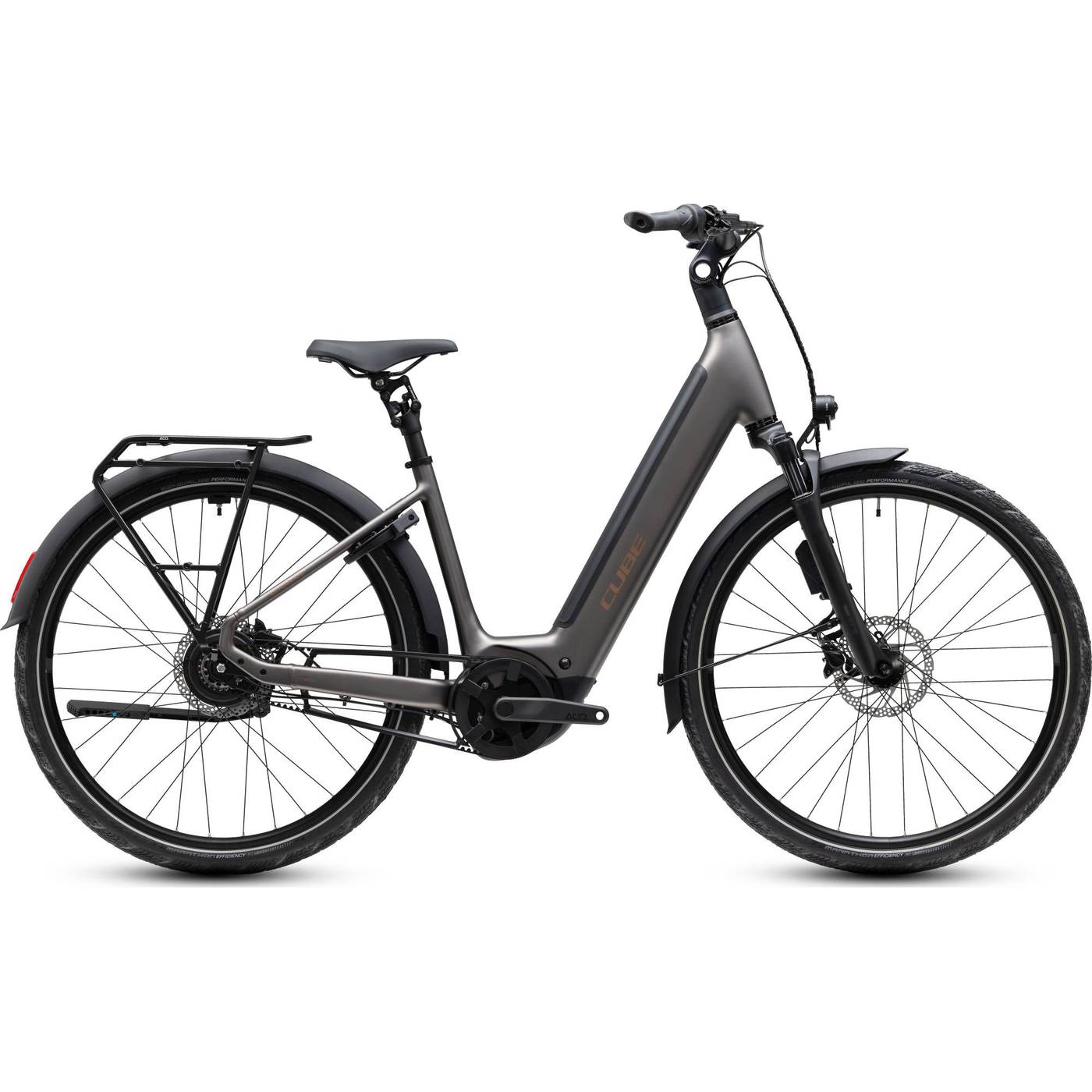 Cube Supreme Hybrid Deluxe SLX 600 Easy Entry Unisex Electric City Bike