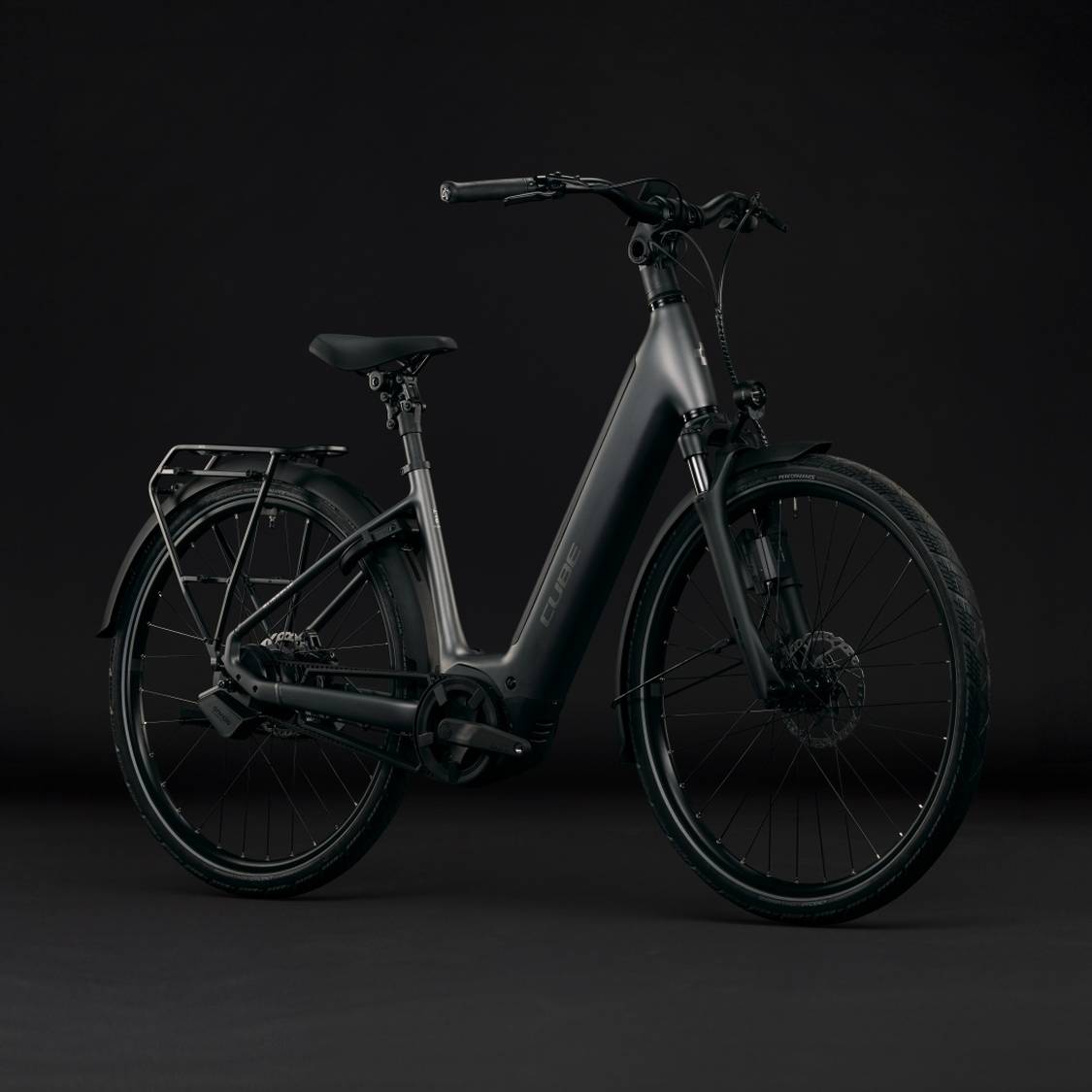 Cube Supreme Hybrid Deluxe SLT 600 Easy Entry Unisex Electric City Bike