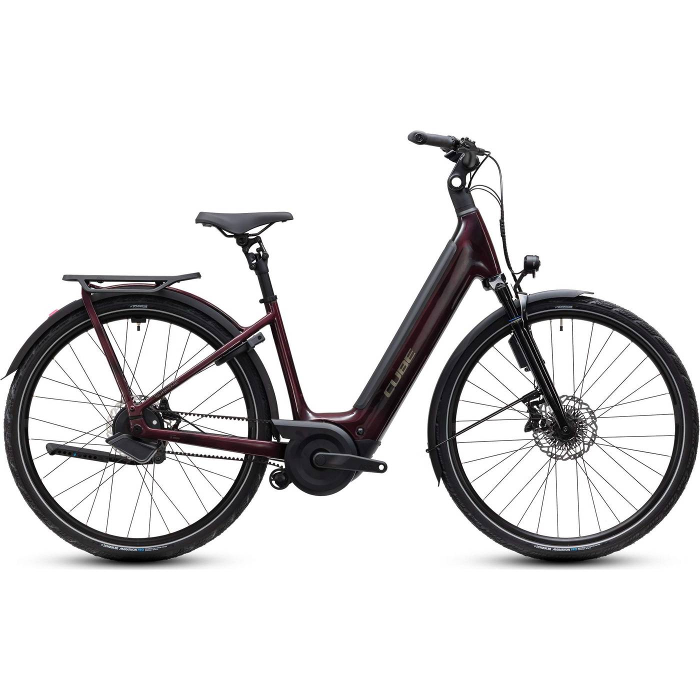 Cube Supreme Hybrid C:62 Deluxe SLT 600 Easy Entry Unisex Electric City Bike