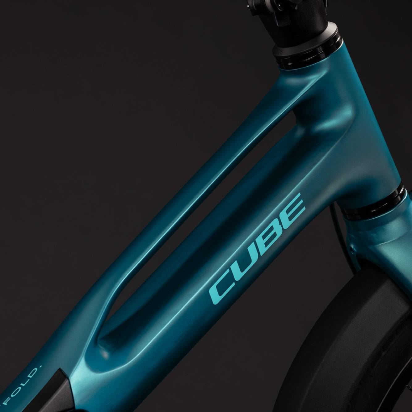 Cube Fold Hybrid Deluxe 540 Electric City Bike