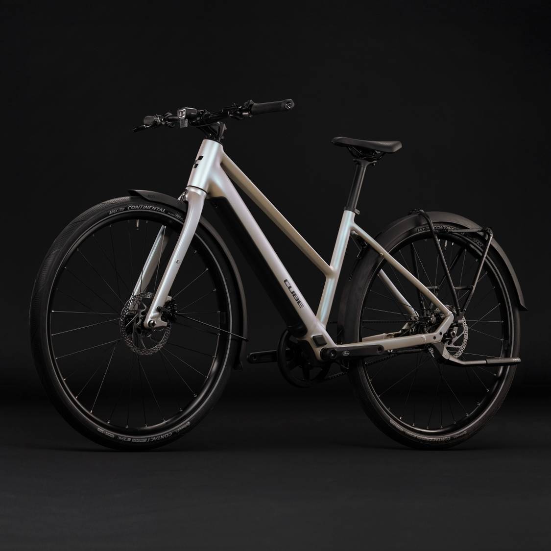 Cube Editor Hybrid PRO 360 FE Trapeze Womens Electric City Bike