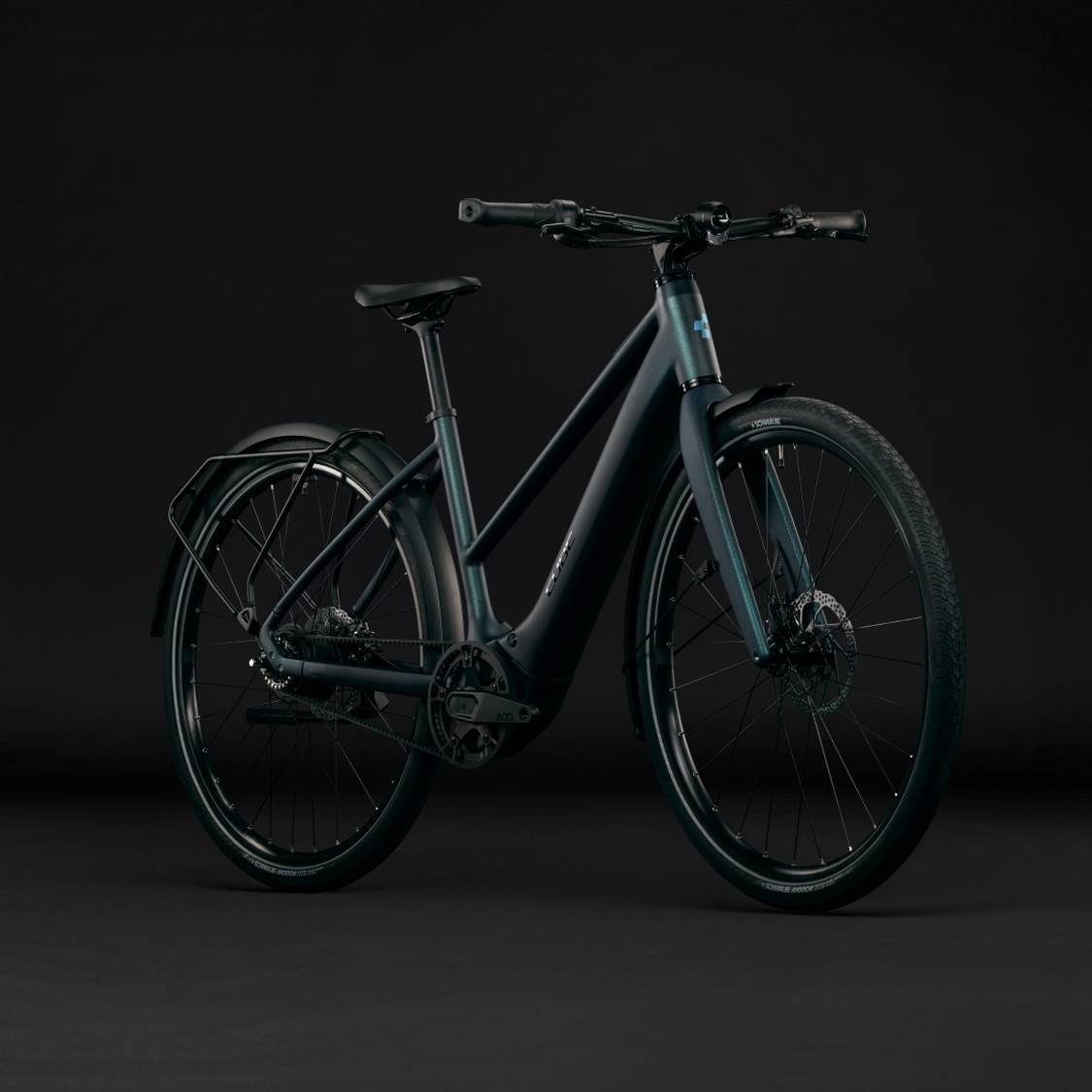 Cube Editor Hybrid SLX 400X FE Trapeze Womens Electric City Bike