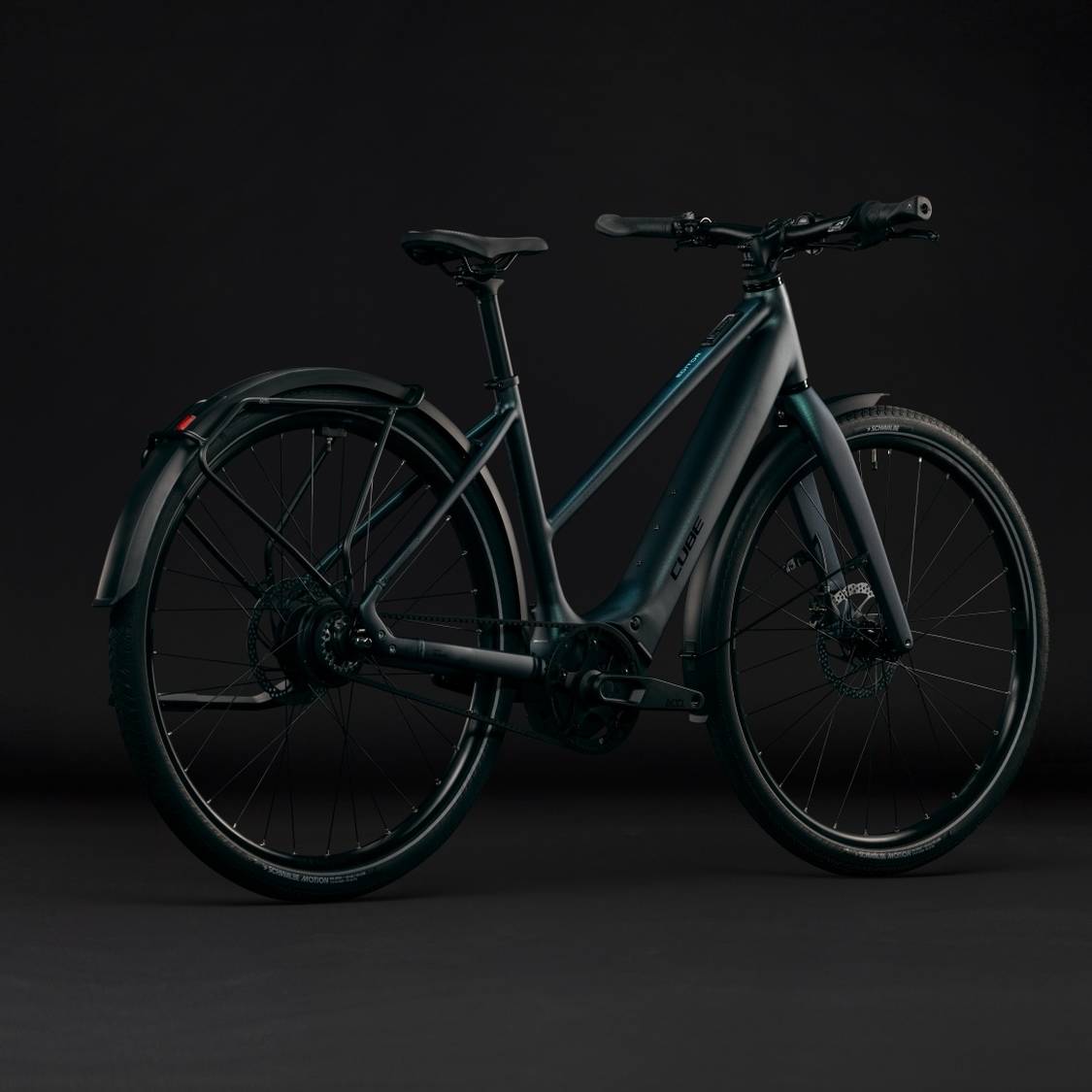 Cube Editor Hybrid SLX 400X FE Trapeze Womens Electric City Bike