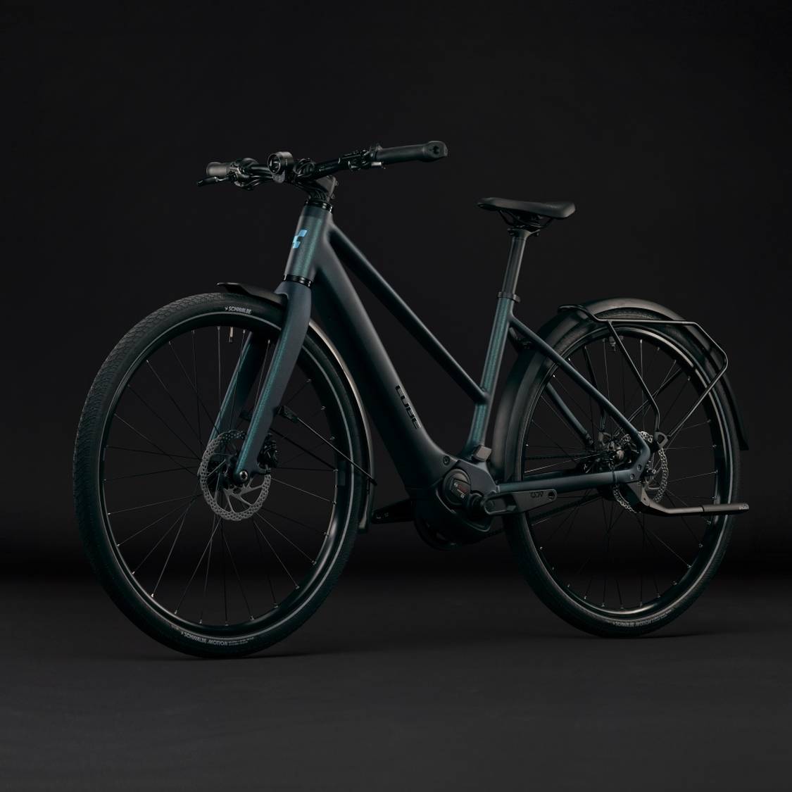 Cube Editor Hybrid SLX 400X FE Trapeze Womens Electric City Bike