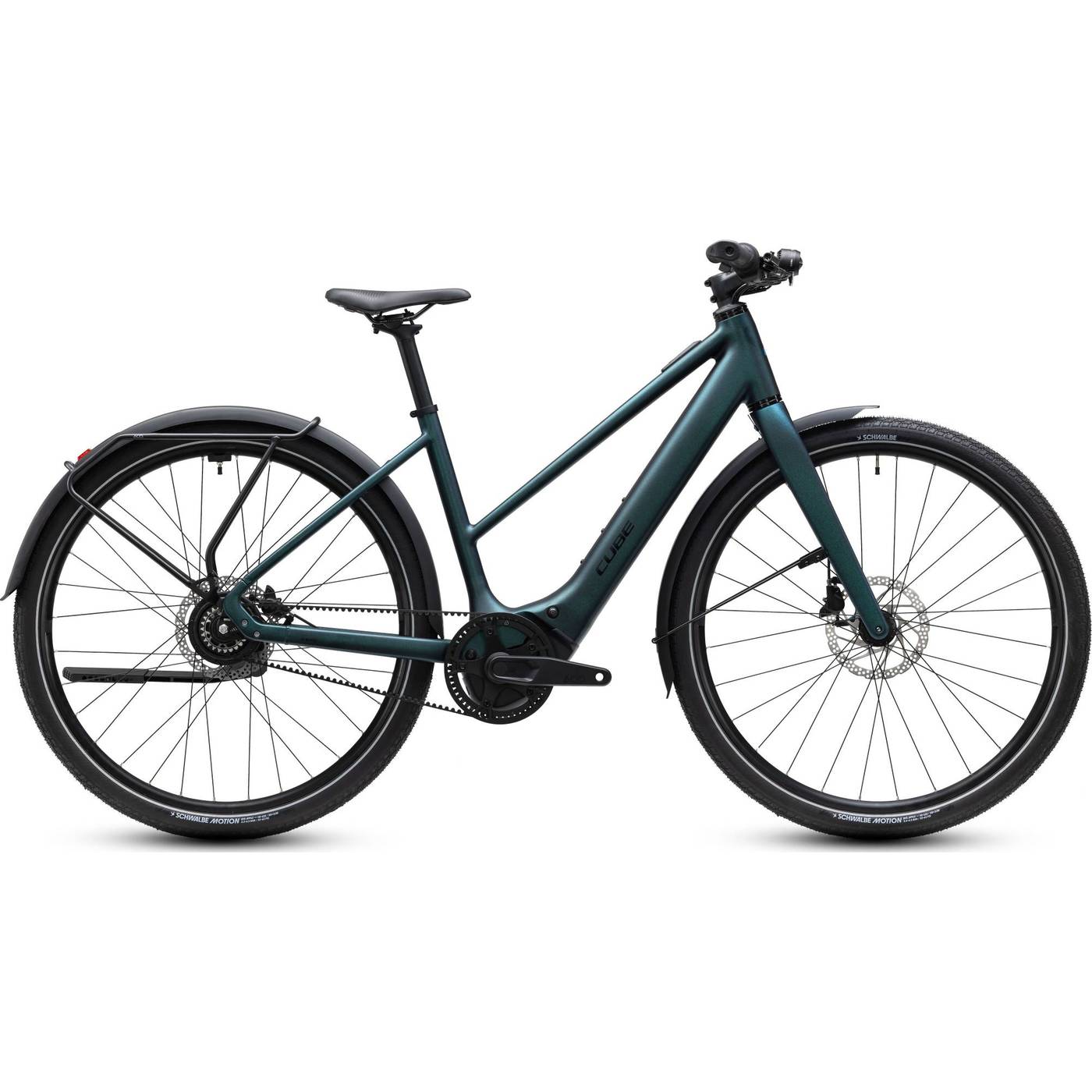 Cube Editor Hybrid SLX 400X FE Trapeze Womens Electric City Bike
