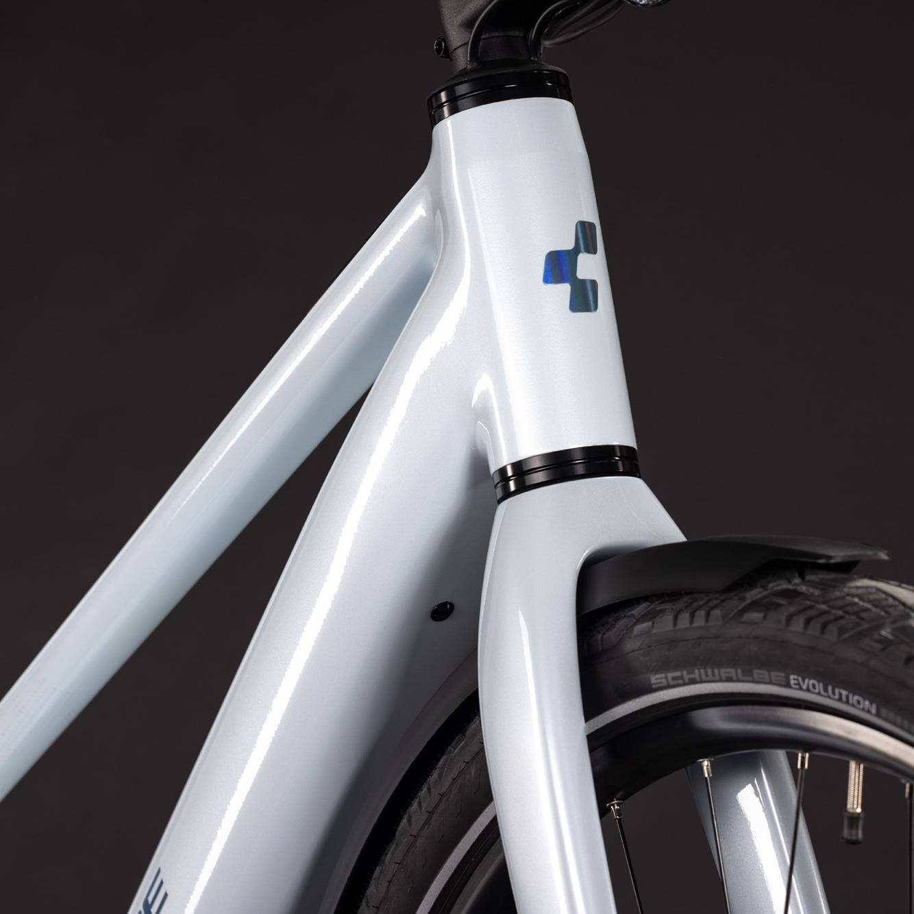 Cube Editor Hybrid SLT 400X FE Trapeze Womens Electric City Bike