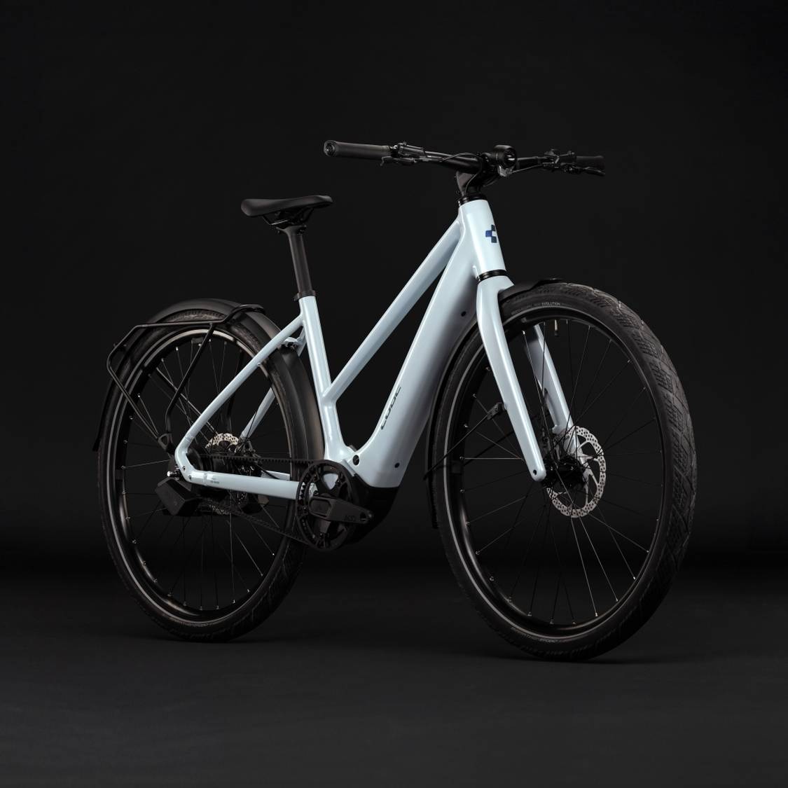 Cube Editor Hybrid SLT 400X FE Trapeze Womens Electric City Bike