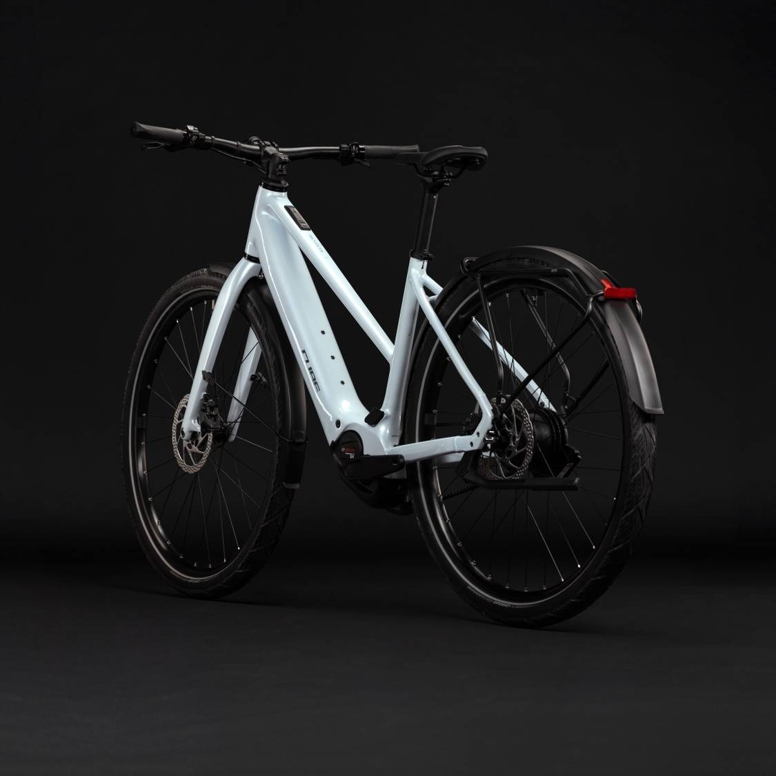 Cube Editor Hybrid SLT 400X FE Trapeze Womens Electric City Bike