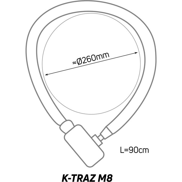 Zefal K-Traz M8 Chain Lock